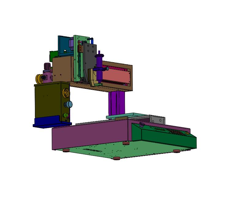 小型单组份不堵头无气泡点胶机