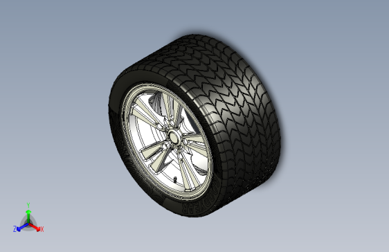 Y3981-轮毂 basic-tire-rim IPT IGS STP