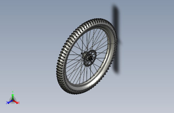 Y3990-轮毂 bicycle-front-wheel-assembly STP