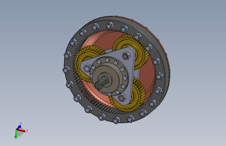 Y4083-行星齿轮减速器planetary-gearbox-14 SW STP