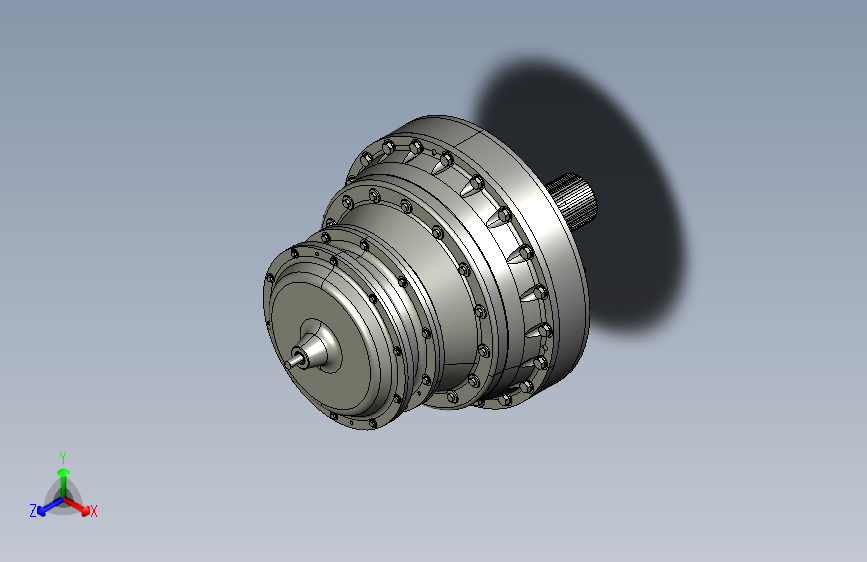 Y4084-行星齿轮减速器planetary-gearbox-29 STP