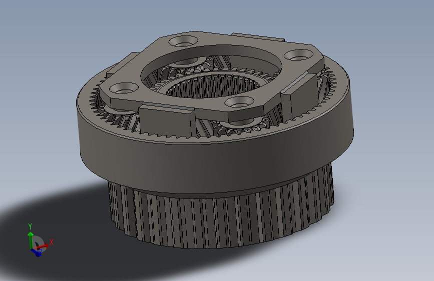 Y4094-行星齿轮减速器planetary-gear-system-1 SW