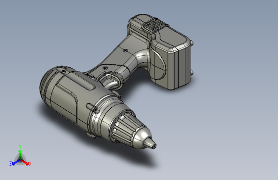 Y4133-手电钻 drill-5 STP