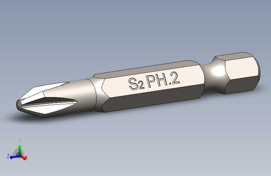 Y4167-钻头 批头 Phillips drive bit PH.2 SW STP