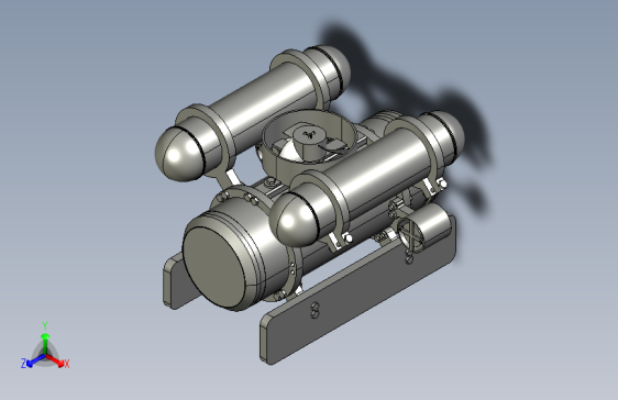 Y4308-海底探测器 ROV rov-3d STP