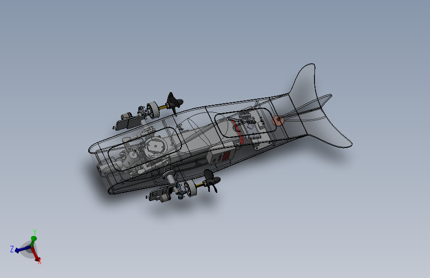 Y4335-海底探测器 ROV rc-submersible-gamma SW STP