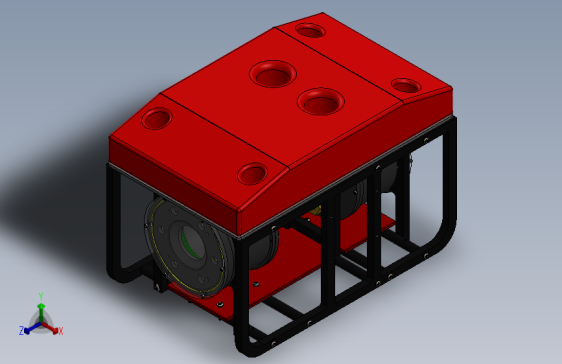 Y4336-海底探测器 ROV red-rov SW STP