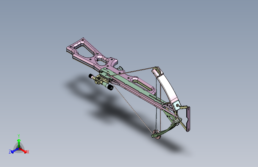Y4350-弓弩 crossbow-4 STP X_T