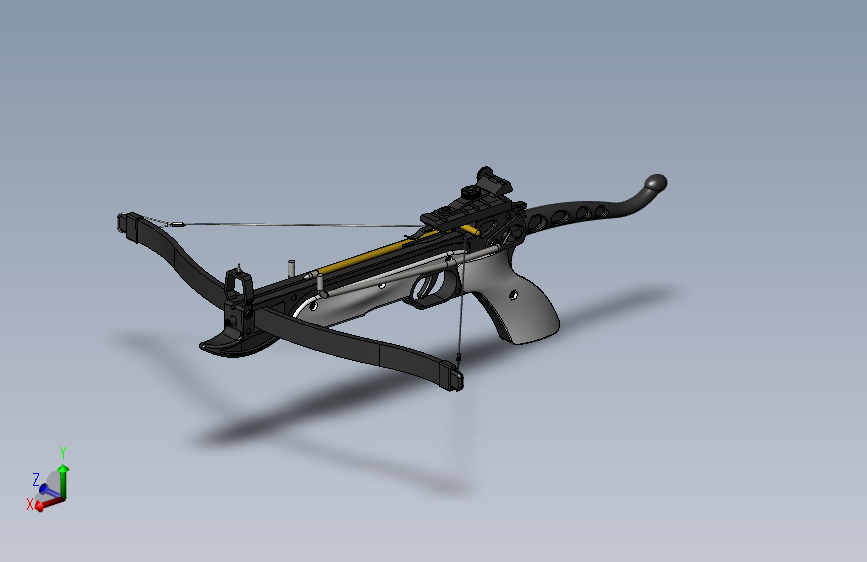 Y4358-弓弩 crossbow-pistol SW STP