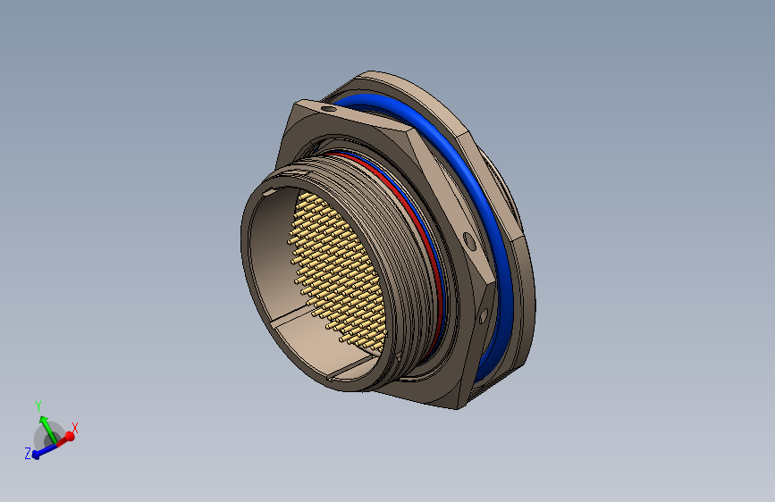 Y4400-接插件  mil-dtl-38999-mighty-mouse-jam-nut-all-shell-sizes SW STP