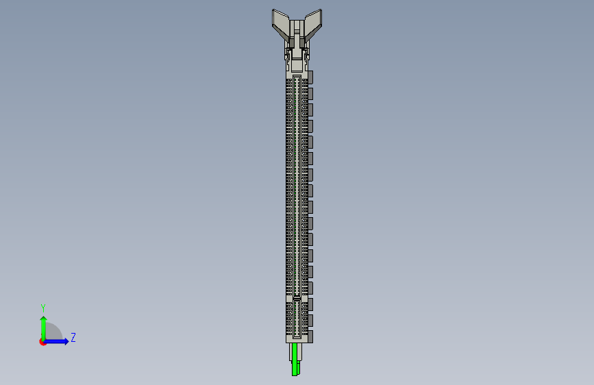 Y4407-接插件 pci-express-riser-cable-25cm-long STP_STEP_模型图纸下载 – 懒石网