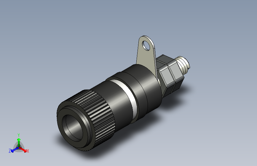 Y4466-接插件  banana-connector-4-00mm-1 2 STP