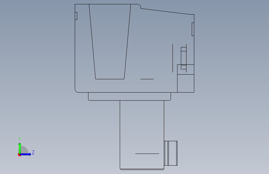 Y4527-接插件 ech350r-xxp-and-ec350v-xxp-3-5mm-green-terminal-blocks STP 左侧视图
