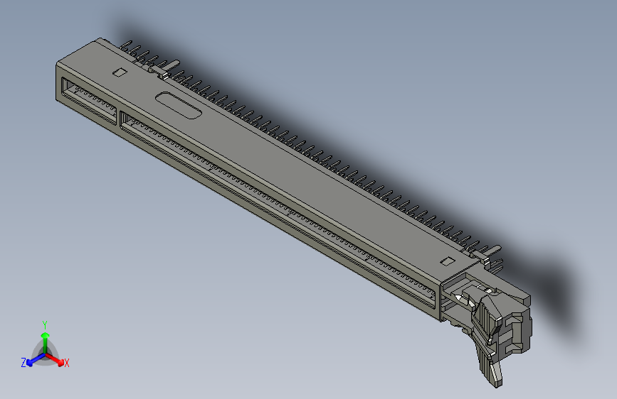 Y4541-接插件  foxconn-pci-express-x16-connector-1 12 STP