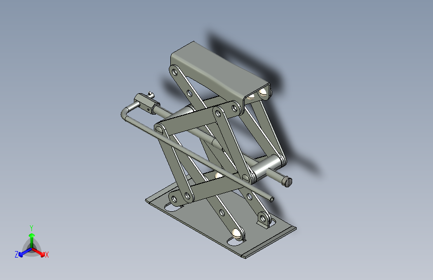 Y4609-剪式升降机 car-jack SW STP