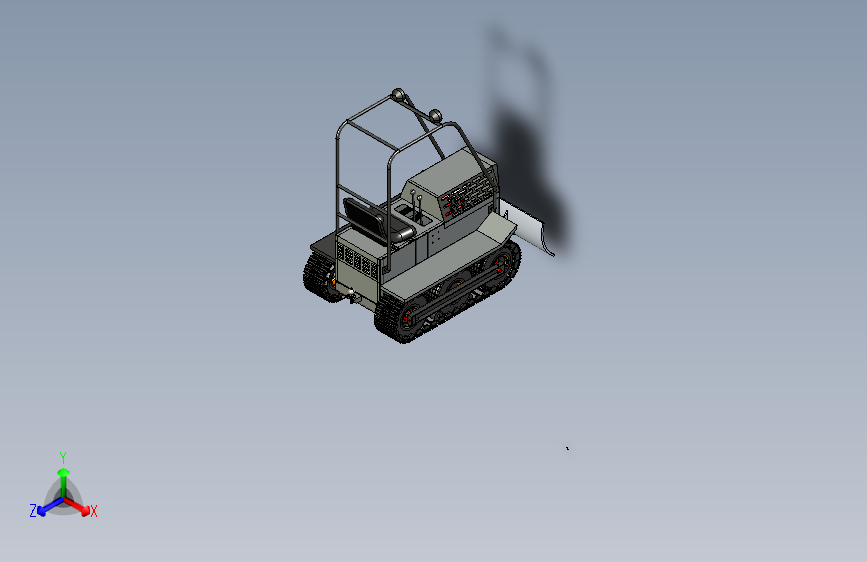 Y4703-铲车   Minidozer IGS