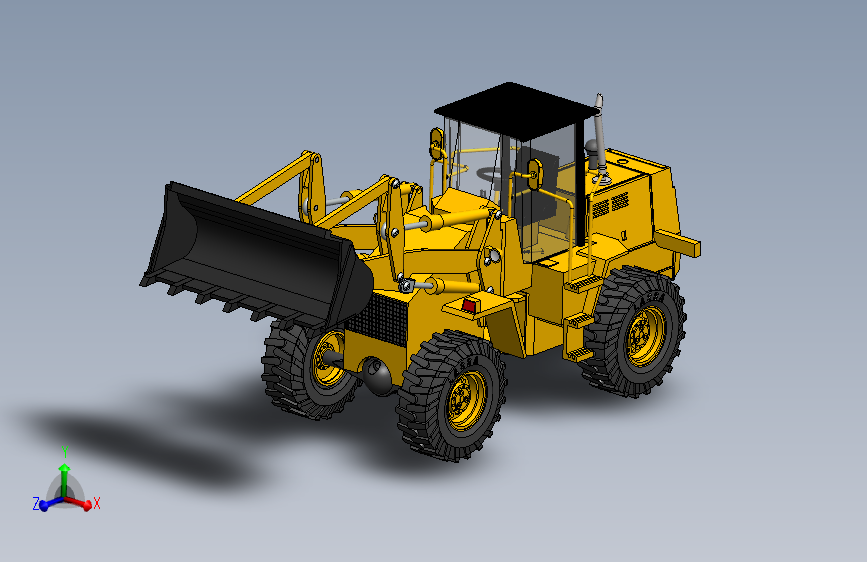 Y4708-铲车   wheel loader -15 SW