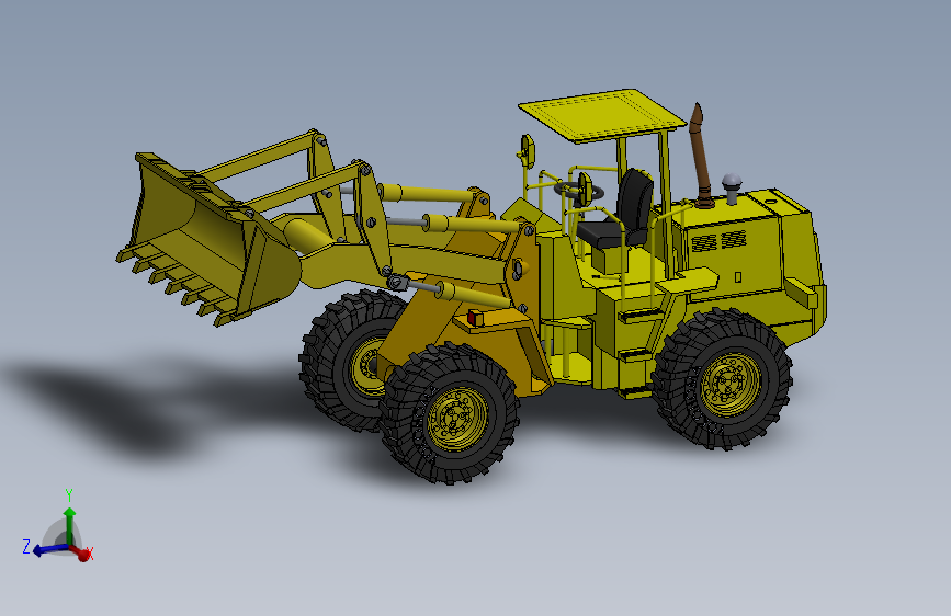 Y4722-铲车   wheel-loader-13 SW