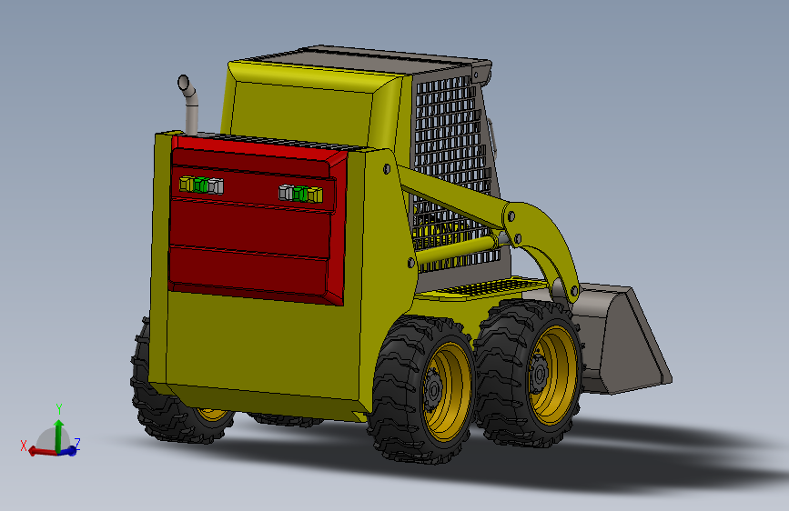 Y4732-铲车   Bobcat Loader SW