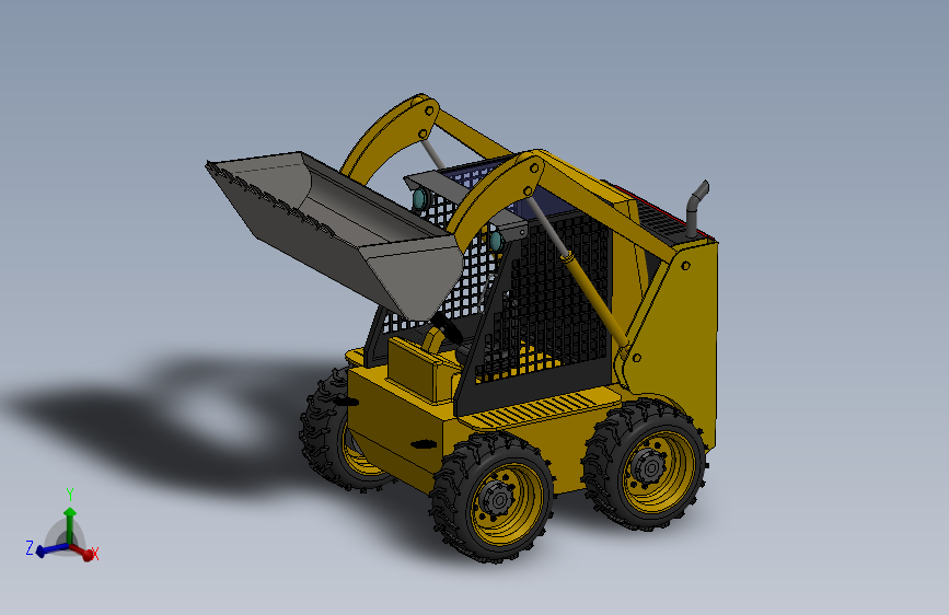 Y4733-铲车   bobcat SW