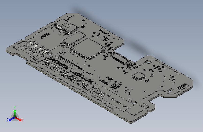 Y4772-电路板 主板 circitboard  STP STL