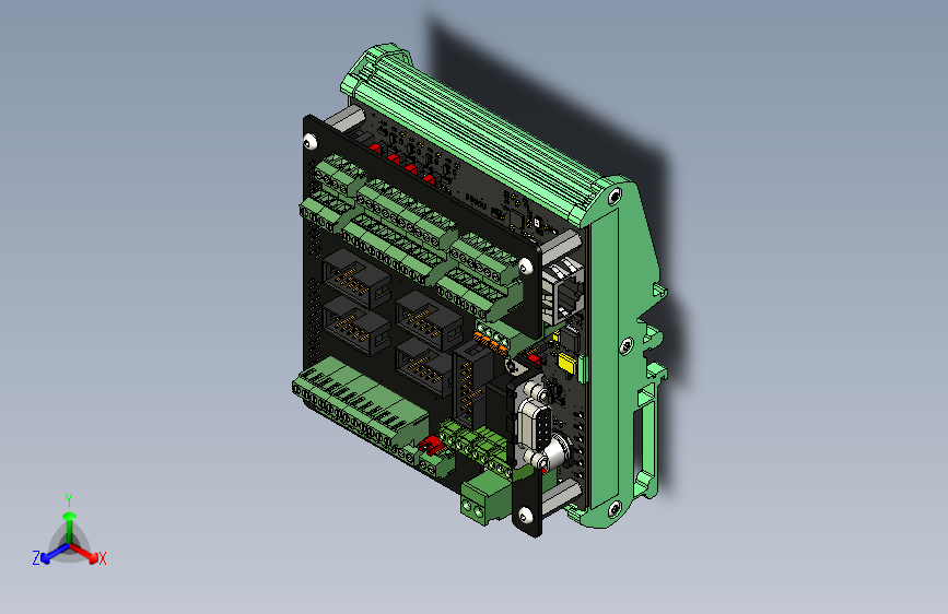 Y4787-电路板 主板 eding-cnc-cnc720-1 4 STP