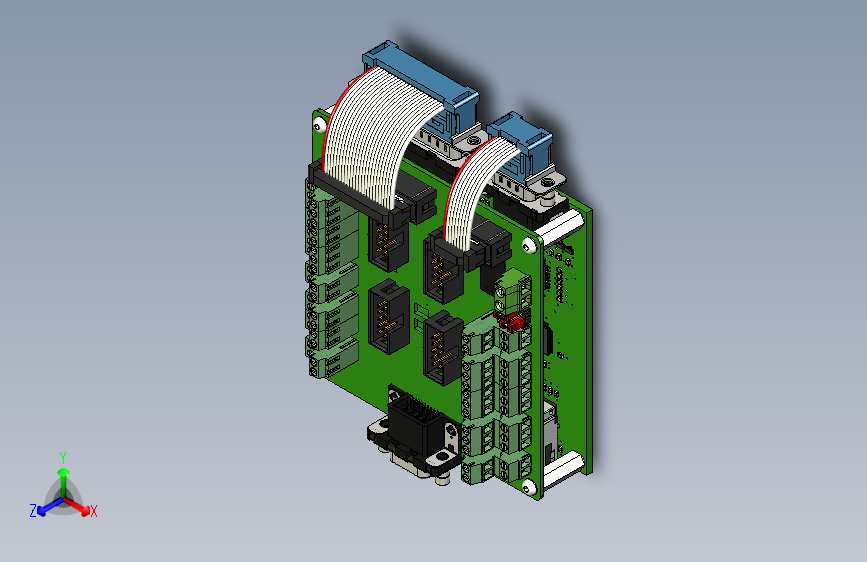 Y4789-电路板 主板 eding-cnc-cpu5a4e-1 2 STP