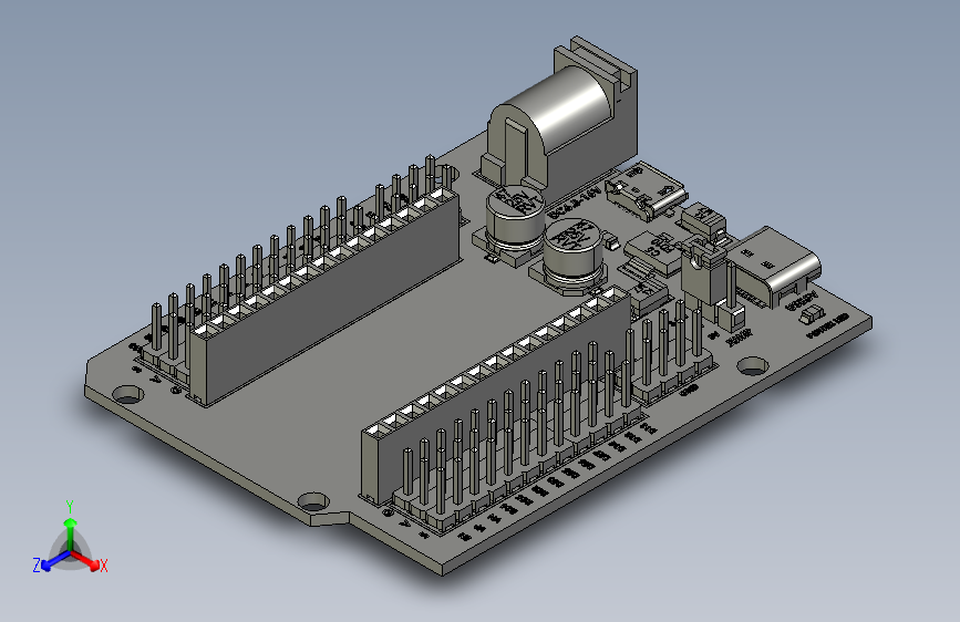 Y4792-电路板 主板 esp32-expansion-board-esp32-shield-development-board STP