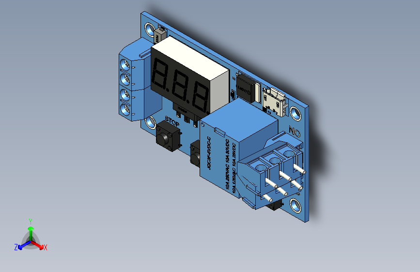 Y4819-电路板 主板 modulo-programador-por-relevador-1 2 STP