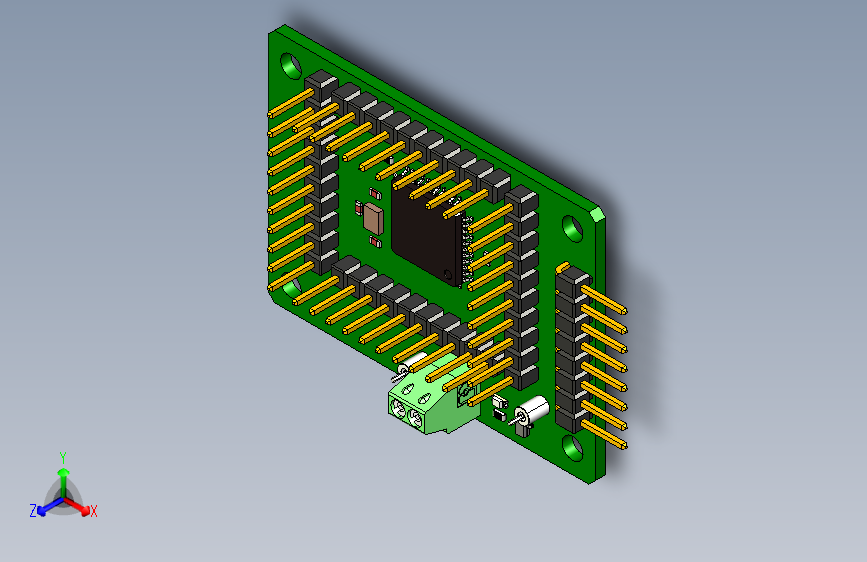 Y4847-电路板 主板 PIC16F887 Demo Board STP