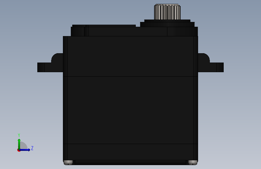 Y4895-舵机 Hitec_hs-85mg SW IGS STL_SOLIDWORKS 2011_模型图纸下载 – 懒石网