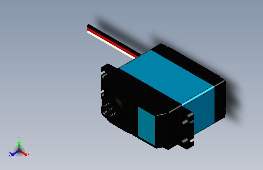 Y4941-舵机  DS3225MG Servo 25Kg 4.8-6.8V H28mm STP