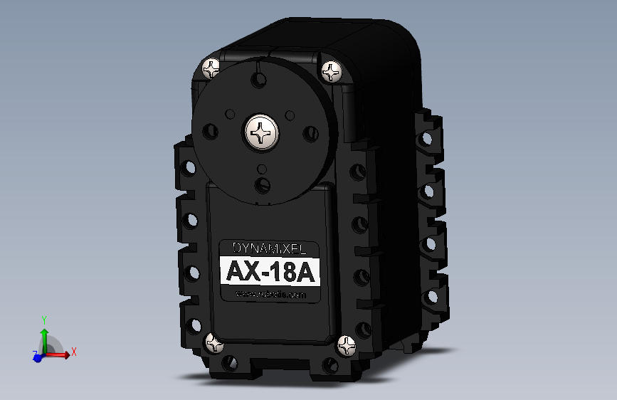 Y4946-舵机  dynamixel-ax-18a-robotis SW STP