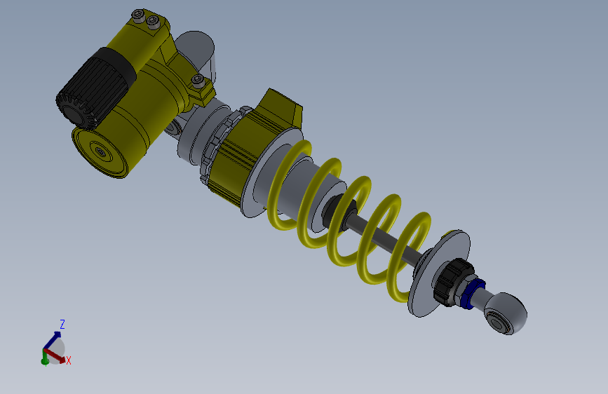 Y4957-减震器   motorcycle-shock-absorber-1 SW STP X_T