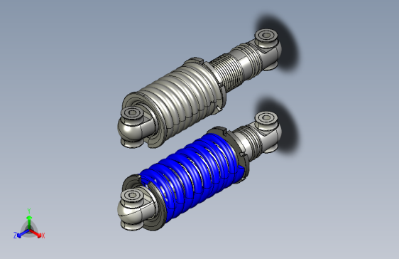 Y4977-减震器   Shock Absorber-211  CATIA STP