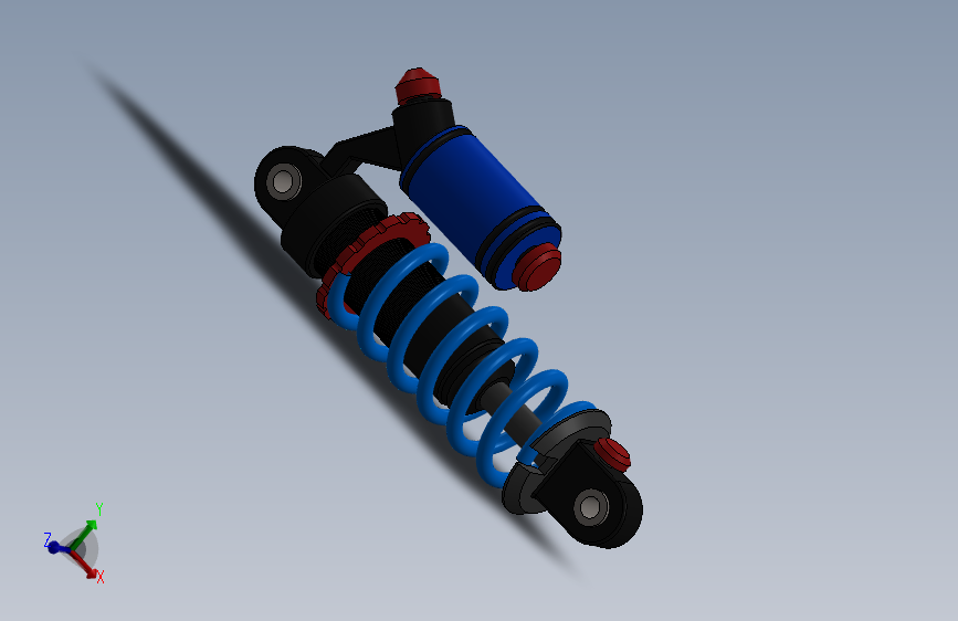 Y4978-减震器   Shock absorbers FSAE bike SW