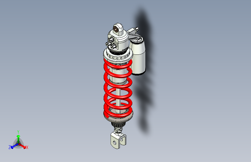 Y4982-减震器   shock-absorber-485 STP IGS