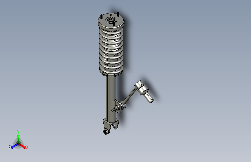 Y4989-减震器   300C Front Strut SW STP STL