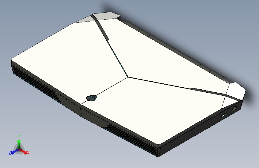 Y5064-笔记本 电脑 alienware-17-r3 inventor STP