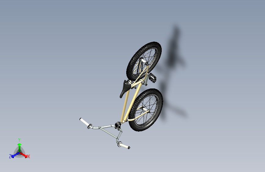Y5084-自行车 bmx-2 STP