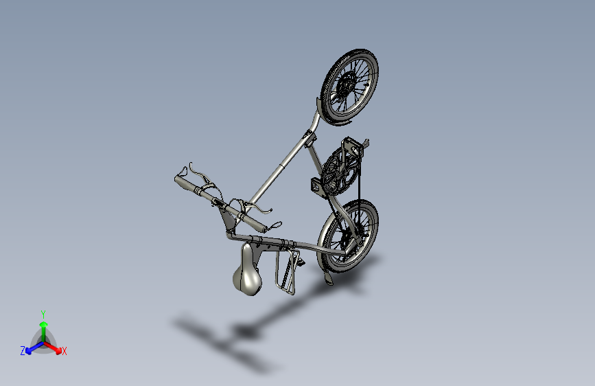 Y5135-自行车 strida-folding-bike STP