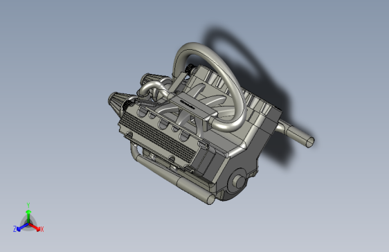 Y5446-V6 twinturbo engine SW STP