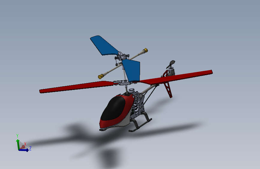 Y5870-直升机 helicopter-rc-2 SW
