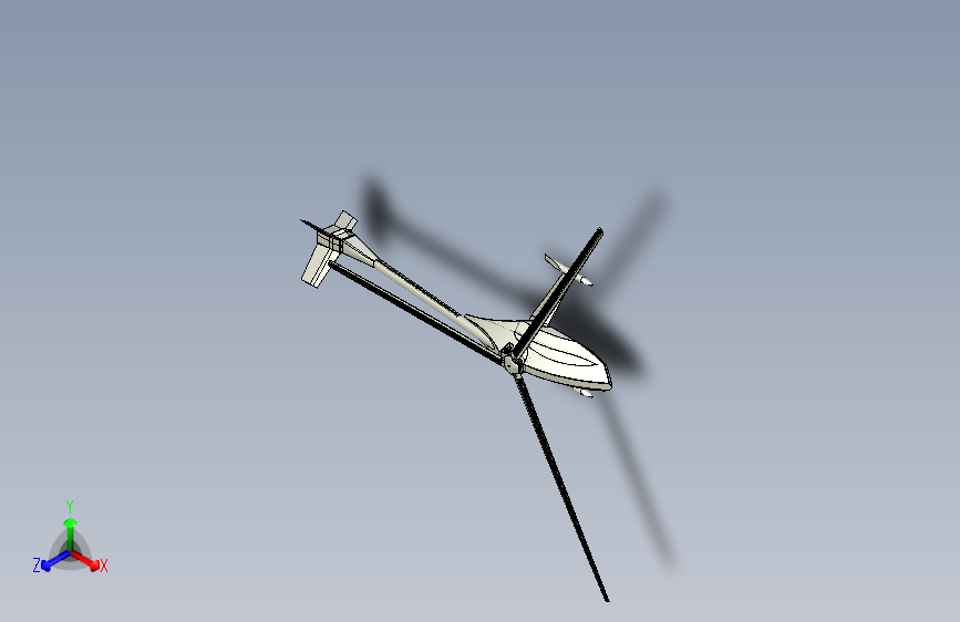 Y5904-直升机 Dragon UAV helicopter SW