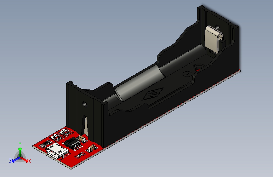 Y5910-电池 18650-battery-charging-holder-charging-board-tp4056 STP