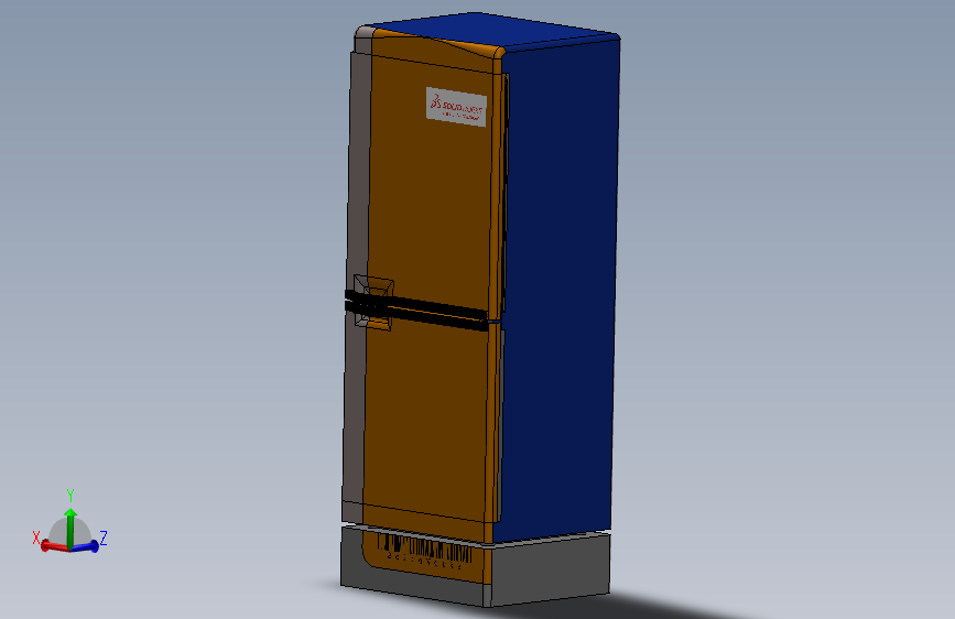 Y5998-冰箱 refrigerator-25 SW