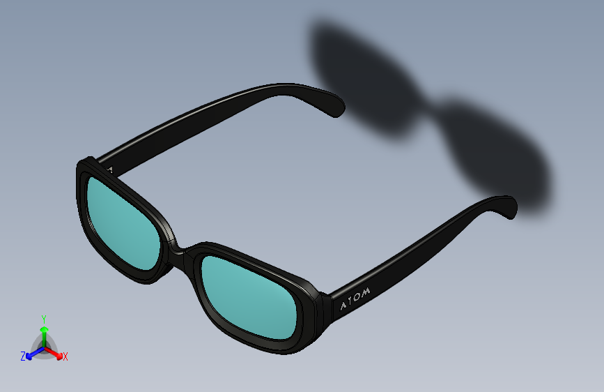 Y6681-眼镜 atom-eyewear STP