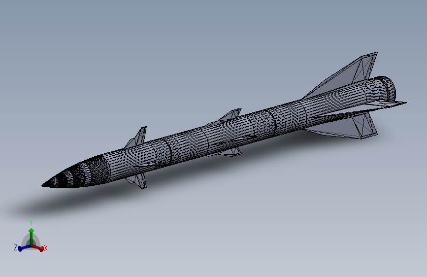 Y6710-火箭 Rocket XRS1500SN SW STP IGS X_T