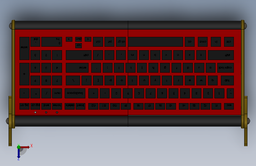 Y6778-键盘 wireless-luxurious-keyboard SW_SOLIDWORKS 2010_模型图纸下载 – 懒石网