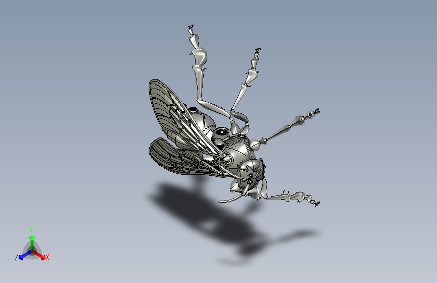 Y6953-仿生机械动物 mechanical-bee STP IGS
